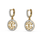 Kelsey Diamond Dangling Earrings