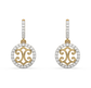 Kelsey Diamond Dangling Earrings
