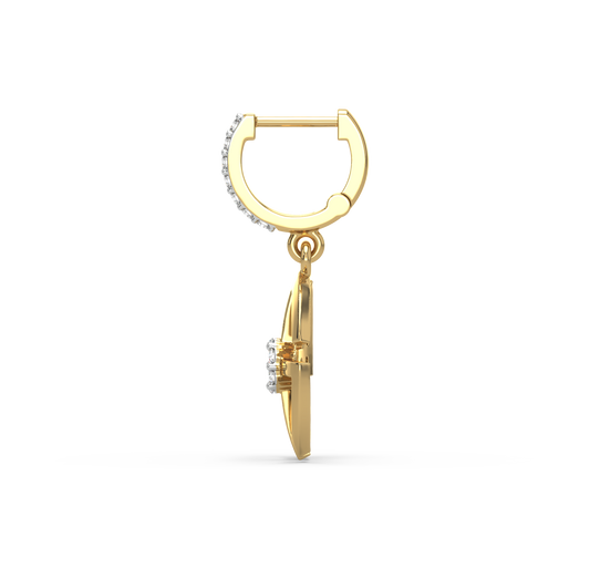 Adelina Diamond Dangling Earrings