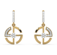 Adelina Diamond Dangling Earrings