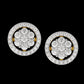 Diamond Earring for her in Yellow Gold DER22932