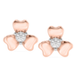 Diamond Earring for her in Rose Gold DER22986