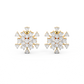 Diamond Earring for her in Yellow Gold DER23070