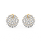 Diamond Earring for her in Yellow Gold DER23088