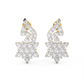 Diamond Earring for her in Yellow Gold DER23089