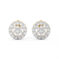 Diamond Earring for her in Yellow Gold DER23094