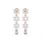 Diamond Earring for her in Rose Gold DER23097