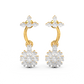 Diamond Earring for her in Yellow Gold DER23106