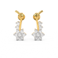 Diamond Earring for her in Yellow Gold DER23111