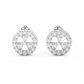 Diamond Earring for her in White Gold DER23119