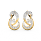 Diamond Earring for her in Yellow Gold DER23124