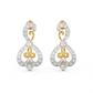 Diamond Earring for her in Yellow Gold DER23126