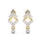 Diamond Earring for her in Yellow Gold DER23131