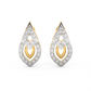 Diamond Earring for her in Rose Gold DER23135