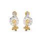 Diamond Earring for her in Yellow Gold DER23142