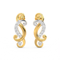 Diamond Earring for her in Yellow Gold DER23145