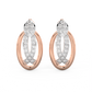 Diamond Earring for her in Rose Gold DER23146