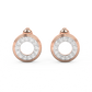 Diamond Earring for her in Rose Gold DER23149
