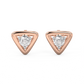 Diamond Earring for her in Rose Gold DER23151