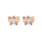 Diamond Earring for her in Rose & White Gold DER23159
