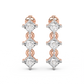 Diamond Earring for her in Rose & White Gold DER23164