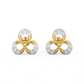 Diamond Earring for her in Yellow Gold DER23182