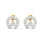 Diamond Earring for her in Yellow Gold DER23196