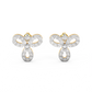 Diamond Earring for her in Yellow Gold DER23220