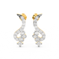 Diamond Earring for her in Yellow Gold DER23225