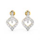 Diamond Earring for her in Yellow Gold DER23233