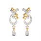 Diamond Earring for her in Yellow Gold DER23236