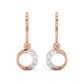 Diamond Earring for her in Rose Gold DER23250