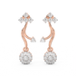 Diamond Earring for her in Rose Gold DER23256