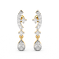 Diamond Earring for her in Yellow Gold DER23260