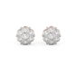 Diamond Earring for her in Rose Gold DER23279