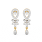 Diamond Earring for her in Yellow Gold DER23280