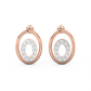 Diamond Earring for her in Rose & White Gold DER23293
