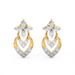 Diamond Earring for her in Yellow Gold DER23303