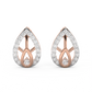 Diamond Earring for her in Rose Gold DER23304