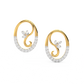Diamond Earring for her in Yellow Gold DER23319