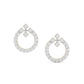 Diamond Earring for her in Yellow Gold DER23320