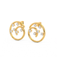 Diamond Earring for her in Yellow Gold DER23329