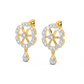 Diamond Earring for her in Yellow Gold DER23330