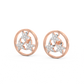 Diamond Earring for her in Rose Gold DER23333