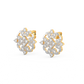 Diamond Earring for her in Yellow Gold DER23352