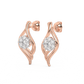 Diamond Earring for her in Rose Gold DER23360