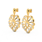 Diamond Earring for her in Rose Gold DER23387