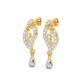 Diamond Earring for her in Yellow Gold DER23403