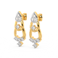 Diamond Earring for her in Yellow Gold DER23424