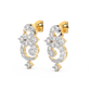 Diamond Earring for her in Yellow Gold DER23426